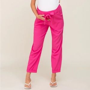 Cropped Maternity Pants